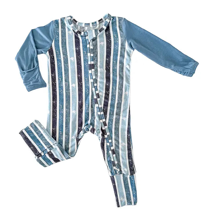 Rockin' Royalty: Hendrix Zip Footie