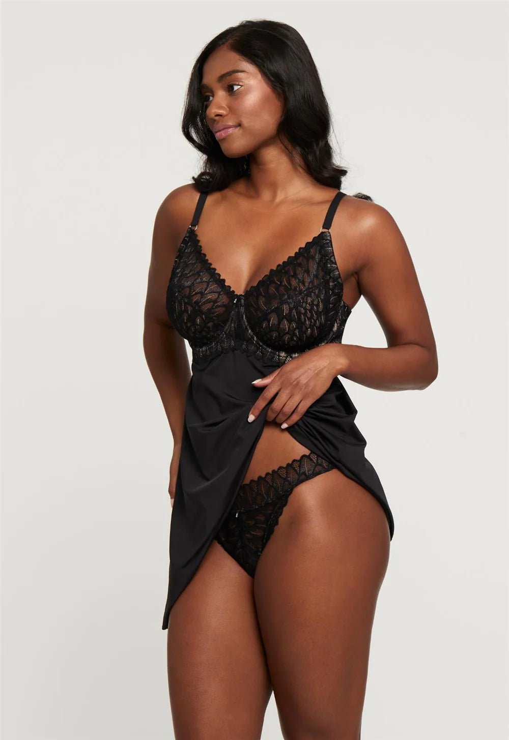 Montelle Intimates Lacy Full Cup Muse Babydoll Set *25% off!*